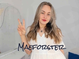 Maeforster