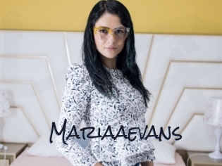 Mariaaevans